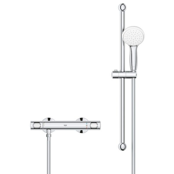 GROHE GROHETHERM 500 TERMOSZTÁTOS ZUHANYCSAPTELEP ZUHANYGARNITÚRÁVAL