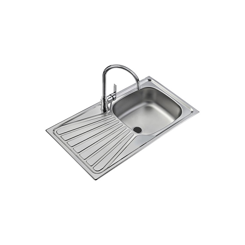 TEKA MOSOGATÓ ROZSDAMENTES BEÉPÍTETT DEVA 45 1B 1D 780X435 ÚJ + 61001174 V. 565-0050-00 SZIFONCSOMAG JÁR