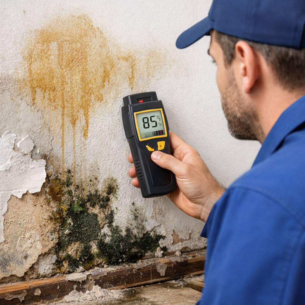 Vízszivárgás vizsgálata